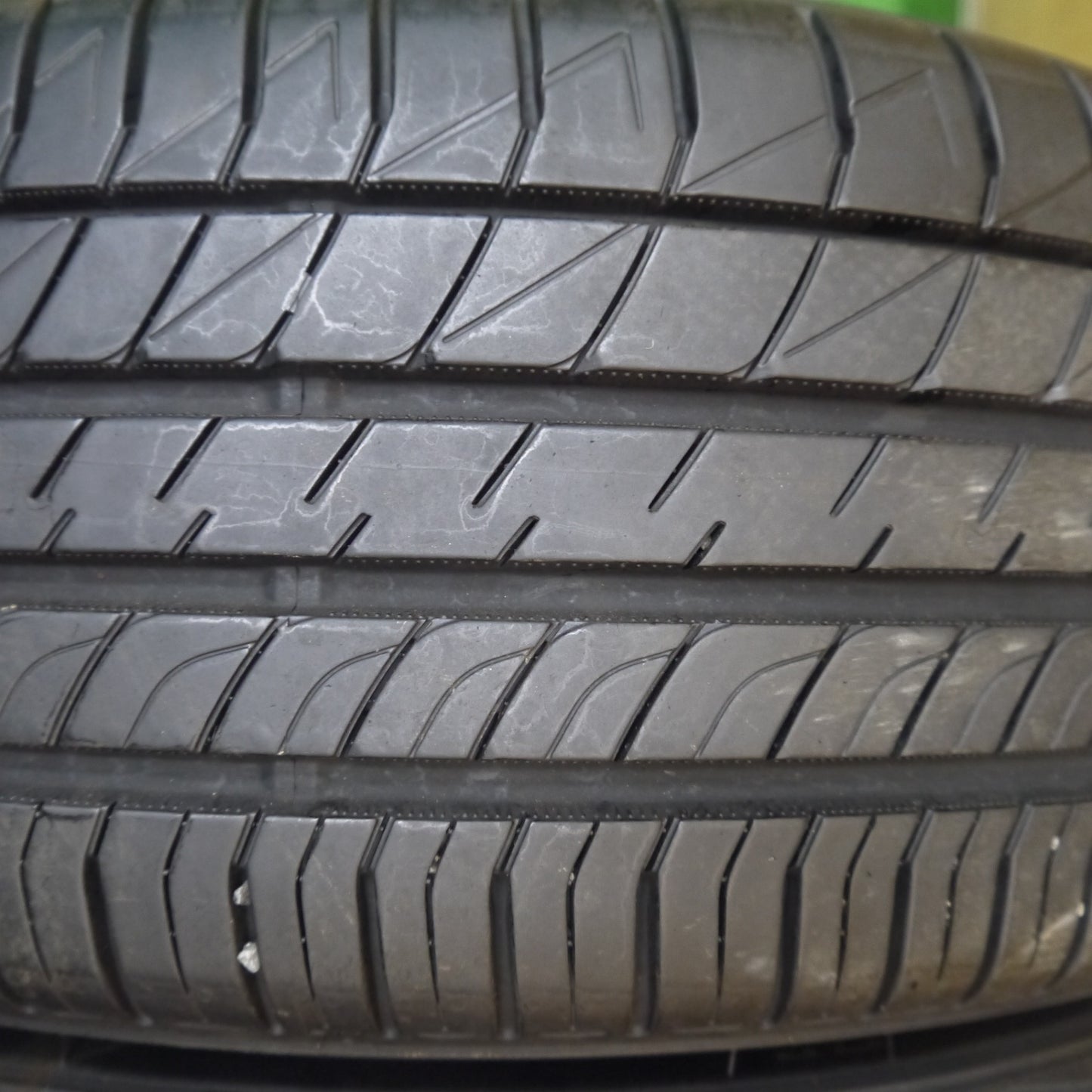 バリ溝!22年!キレイ!9.5分★日産 E12 ノート ニスモ 純正 ENKEI 195/55R16 ダンロップ LE MANS V+ 16インチ エンケイ PCD100/4H★5092909Hノ