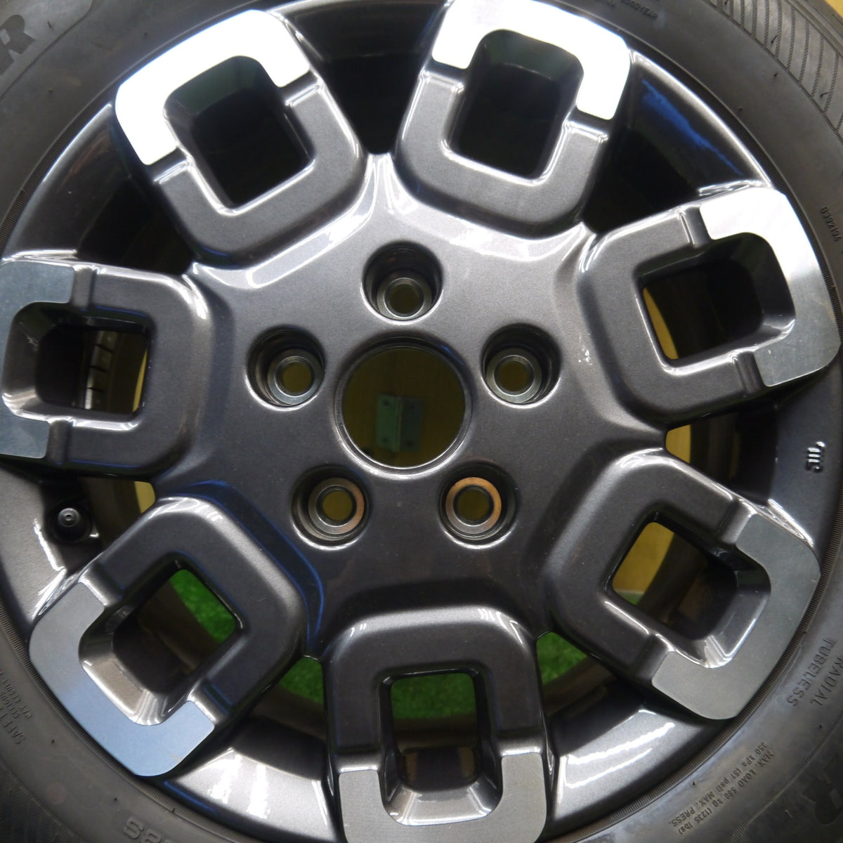 バリ溝!24年!9分!1本★ホンダ フリード クロスター 純正 185/65R15 グッドイヤー EfficientGrip Performance2 15インチ PCD114.3/5H★5100701Hノ