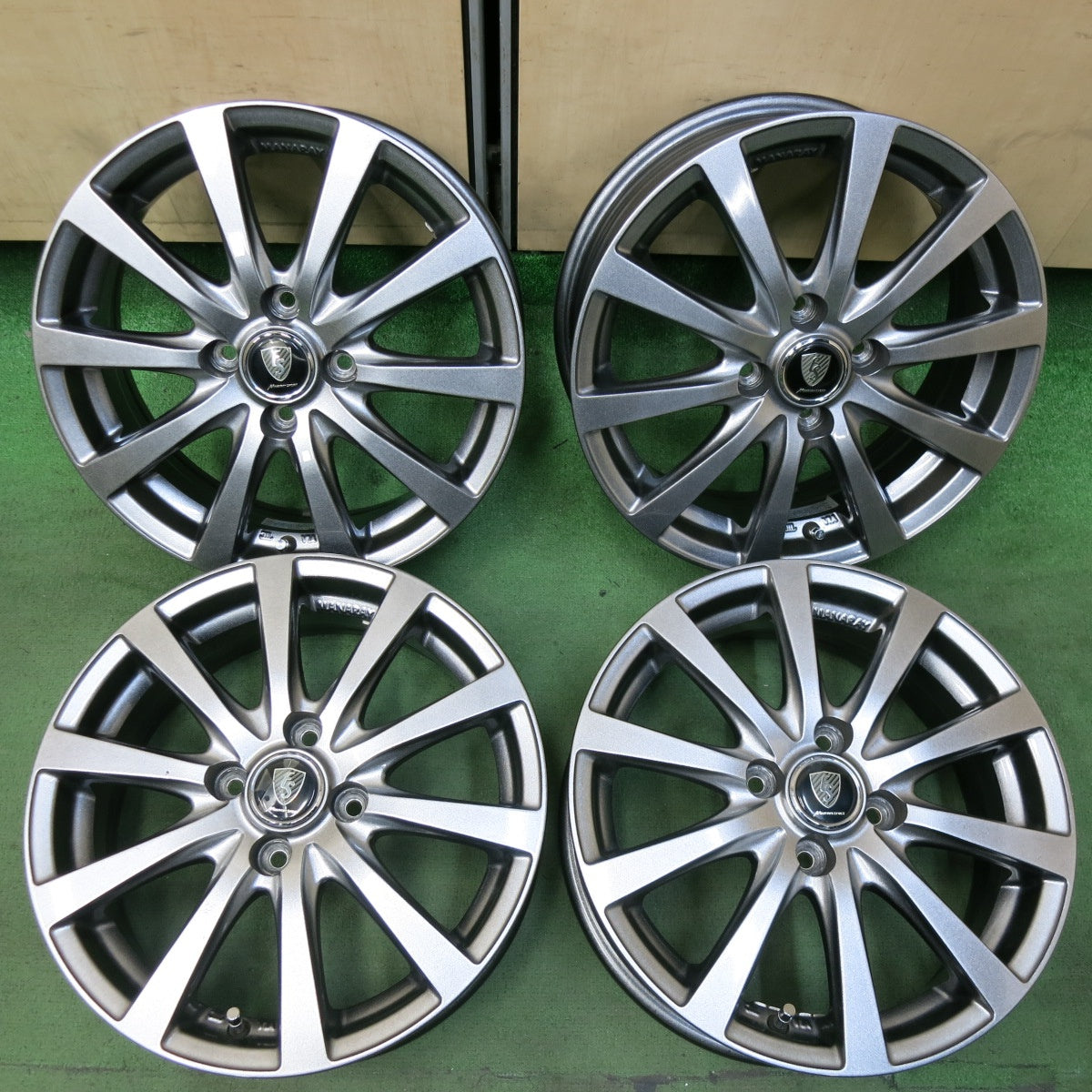 キレイ☆MANARAY SPORT マナレイ スポーツ 15インチ ホイール 15×5.5J