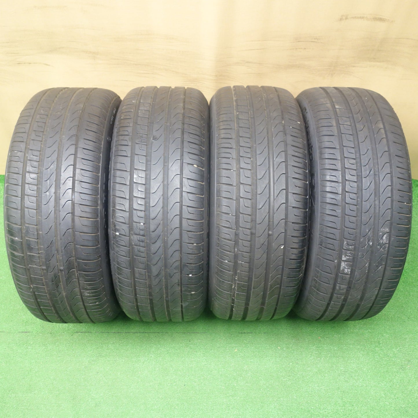 バリ溝!9.5分★BMW 3シリーズ F30 F31 純正 225/50R17 ピレリ Cinturato P7 17インチ PCD120/5H★6052101KTノ