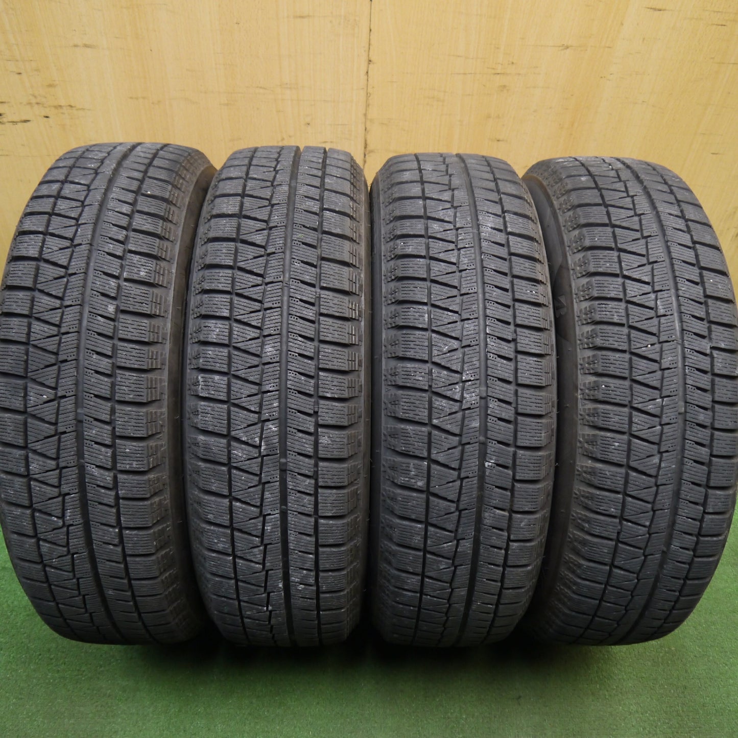 バリ溝!22年!キレイ!9分★スタッドレス 175/65R15 ブリヂストン アイスパートナー2 PREO プレオ 15インチ PCD100/4H★5050202Hス