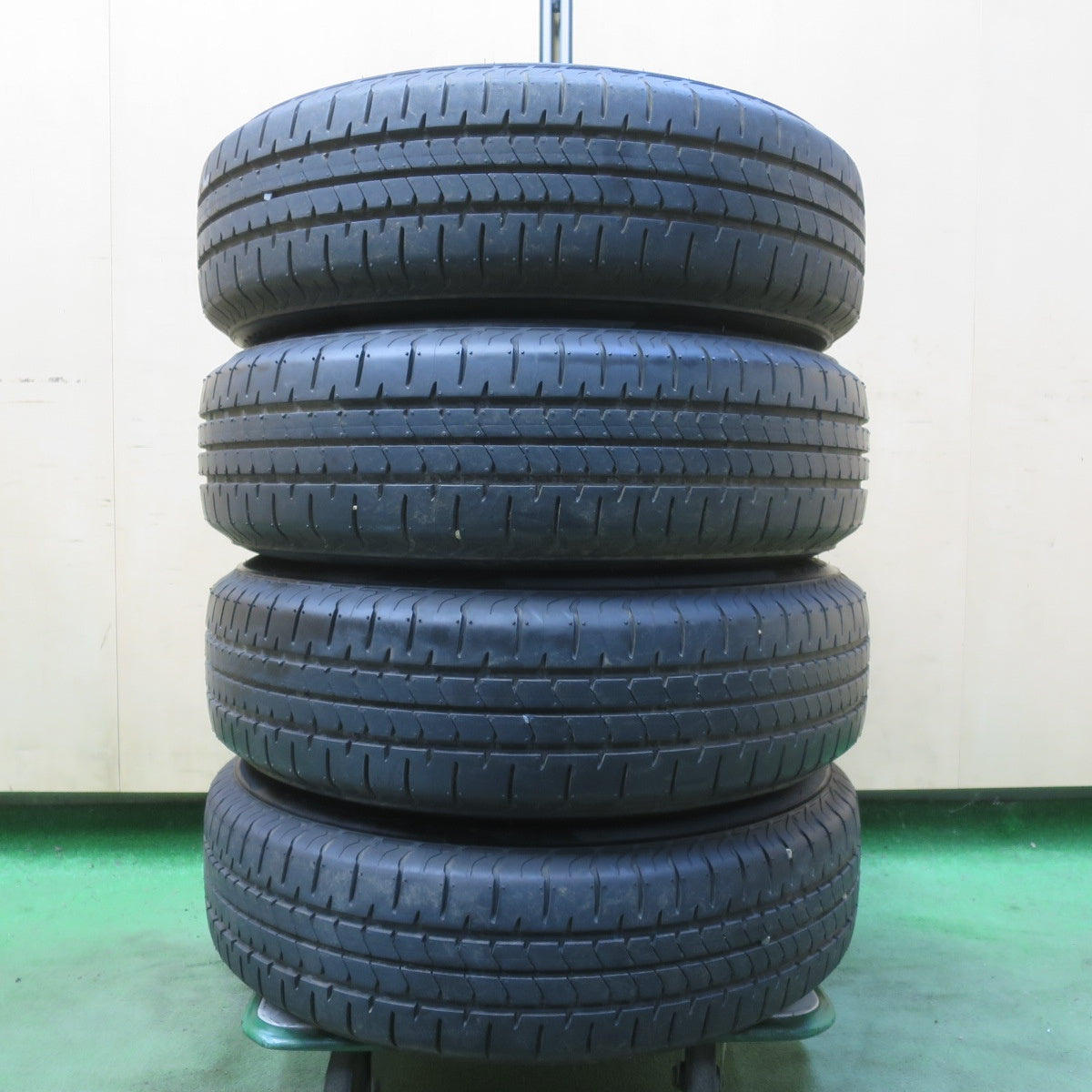 ほぼ未使用!25年◎165/70R14 ブリヂストン NEWNO EuroSpeed MANARAY SPORT ユーロスピード マナレイ 14インチ PCD100/4H◎6063005イノ