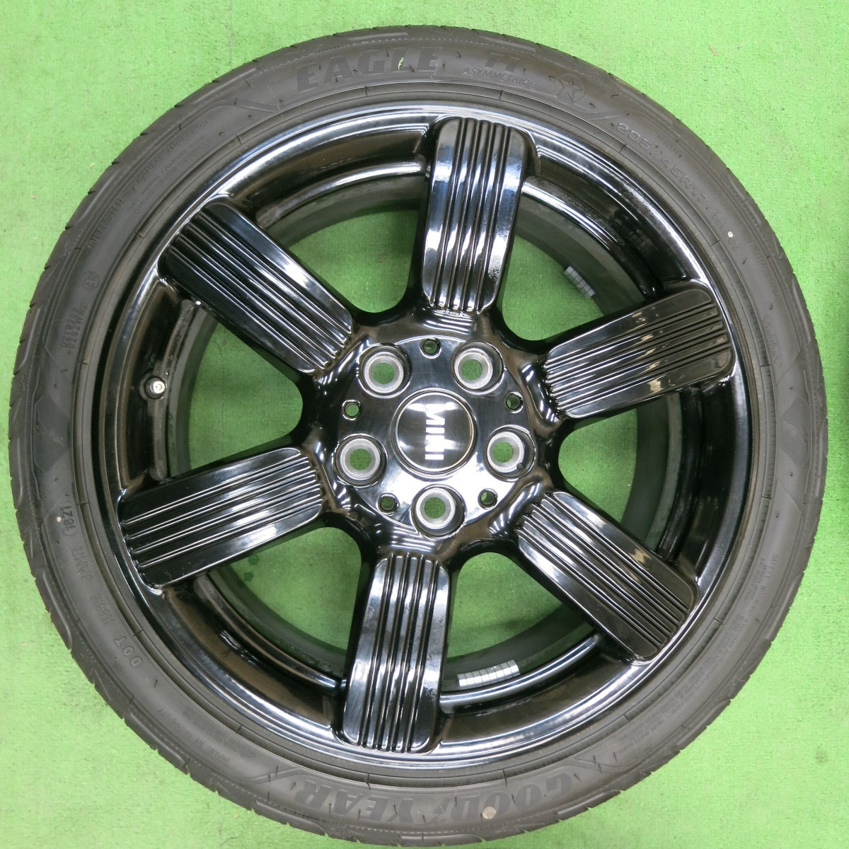 新車外し!21年!希少★MINI ミニ クーパー S F55 F56 F57 純正 205/45R17 グッドイヤー イーグル F1 アシンメトリコ3 17インチ PCD112/5H★5042501TTノ
