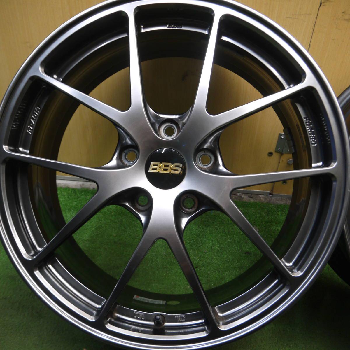 キレイ★BBS RI-A019 ホイール 18インチ 18×7.5J PCD114.3/5H★4012608Hホ