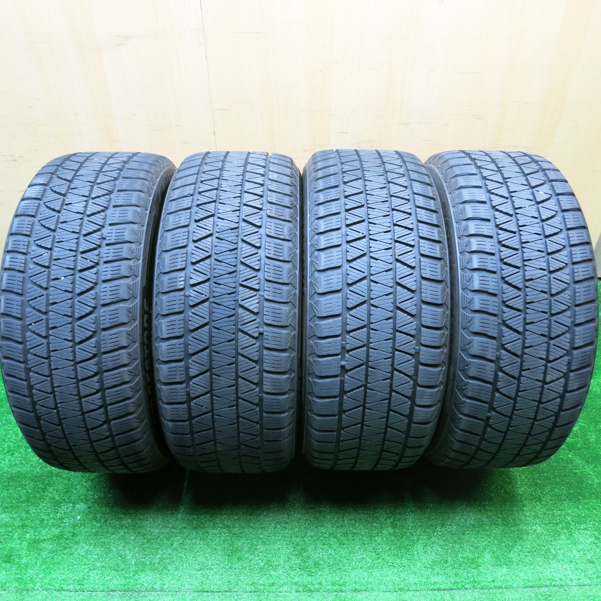 バリ溝!キレイ!9分★ベンツ Gクラス W463 A G63 ゲレンデ 純正 AMG 275/50R20 スタッドレス ブリヂストン ブリザック DM-V3 20インチ PCD130/5H★5100911HAス