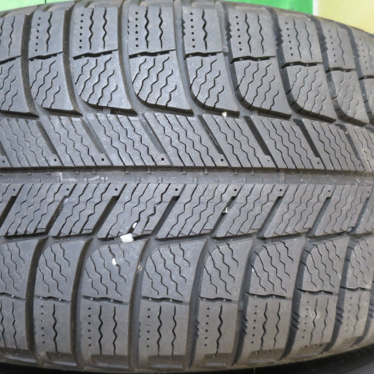 バリ溝!キレイ!8.5分★アウディ 等 R Sports EUROTECH 225/50R17 スタッドレス ミシュラン X-ICE3+ ユーロテック 17インチ PCD112/5H★5030709Hス
