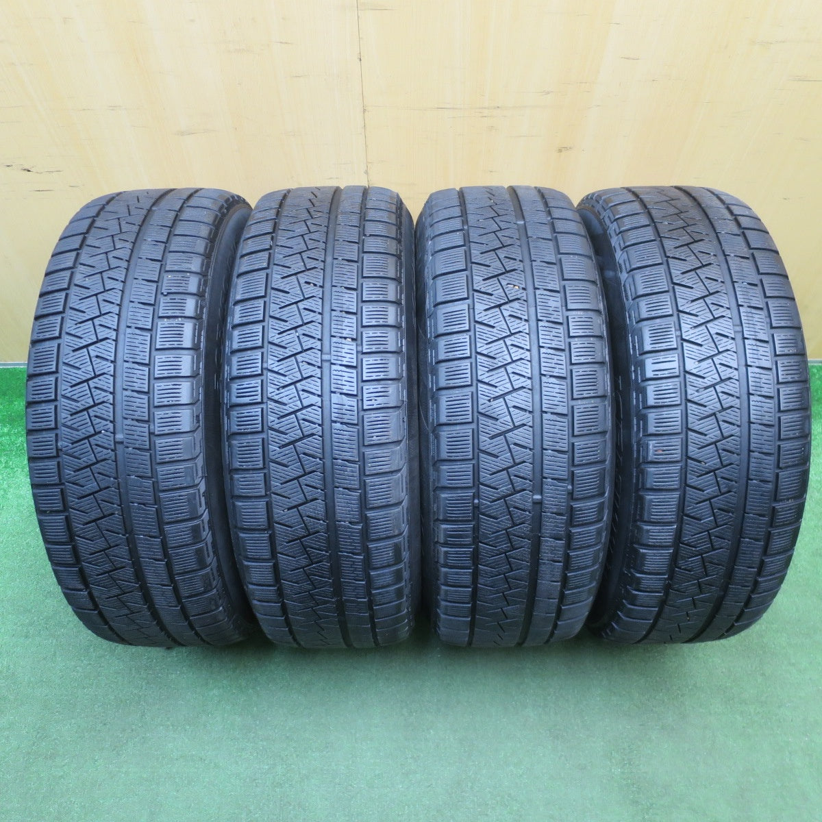 4本価格★ワーゲン 等 ATS Z type 205/60R16 スタッドレス ピレリ アイスアシンメトリコ プラス Zタイプ 16インチ PCD112/5H★6021009NJス