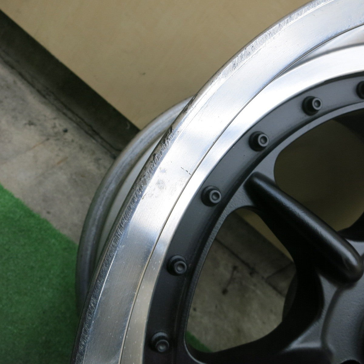 2本価格★深リム ワタナベ GR8 17インチ ホイール WATANABE 17×9J PCD114.3/4H★5021204ナホ