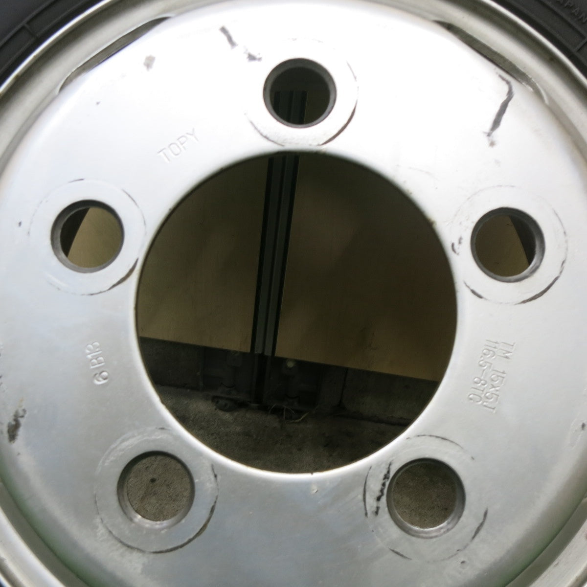 1本価格★トラック 195/75R15 109/107N ダンロップ エナセーブ SPLT50 TOPY スチール 116.5-8TC PCD203.2/5H★6011403ナノ