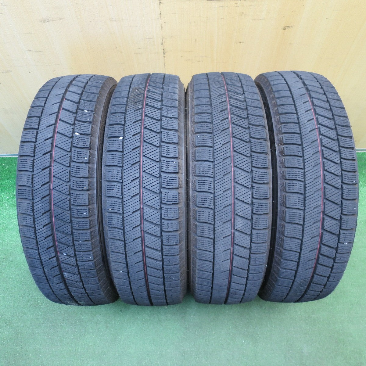 バリ溝!23年!キレイ!9分★スタッドレス 155/65R14 ブリヂストン ブリザック VRX3 VELVA CHARGE ヴェルヴァ 14インチ PCD100/4H★6032906NJス