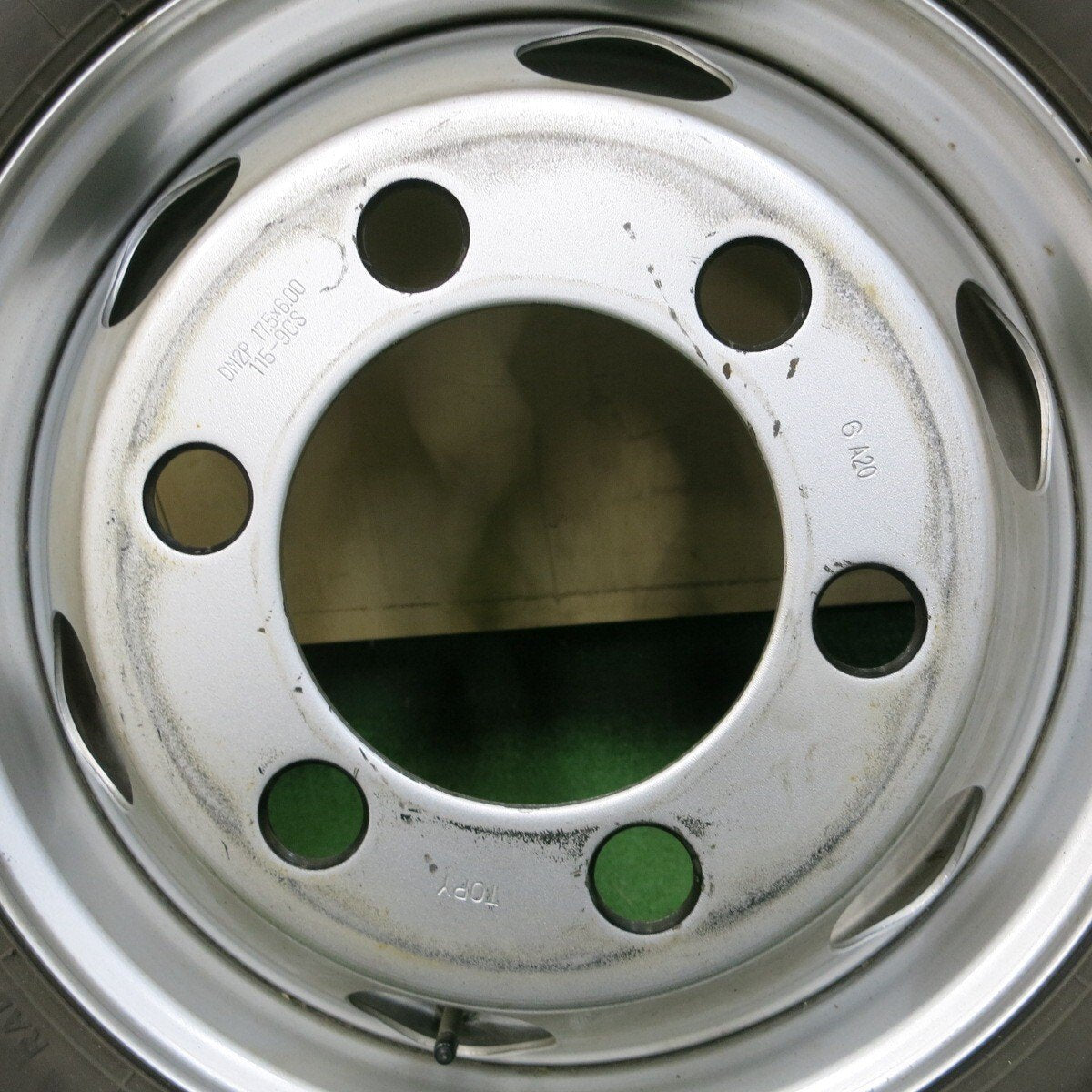 4本★トラック 205/80R17.5 スタッドレス トーヨー デルベックス M934 TOPY スチール 115-9CS PCD222.25/6H★5030503ナス