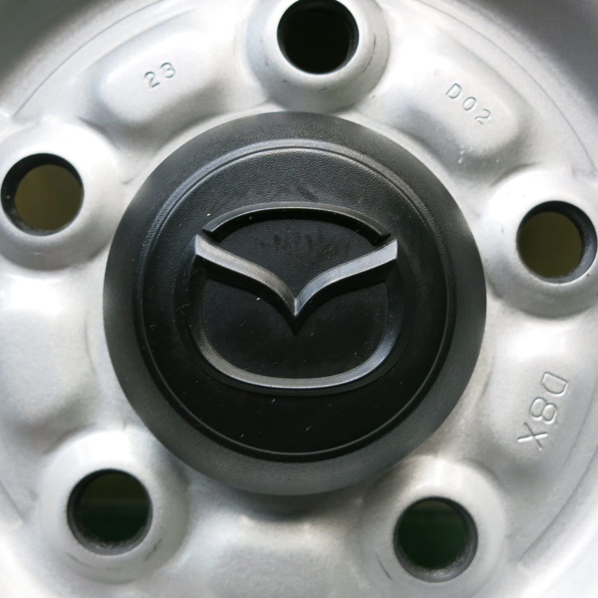 未使用!23年!キレイ★スタッドレス 175R14 8PR ブリヂストン ブリザック VL1 スチール ホイール マツダ 14インチ PCD114.3/5H★5121106HAス