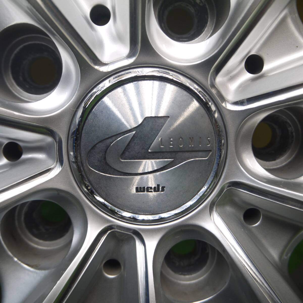 バリ溝!21年!キレイ!8.5分★LEONIS MX 205/50R17 ダンロップ エナセーブ RV505 レオニス 17インチ PCD114.3/5H★5022802Hノ