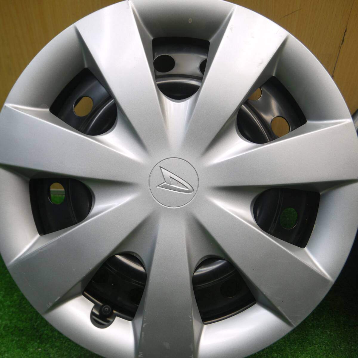4本価格★ダイハツ ミライース 純正 スチール ホイール 14インチ キャップ カバー 付き 14×4.5J PCD100/4H★4112007Hホ