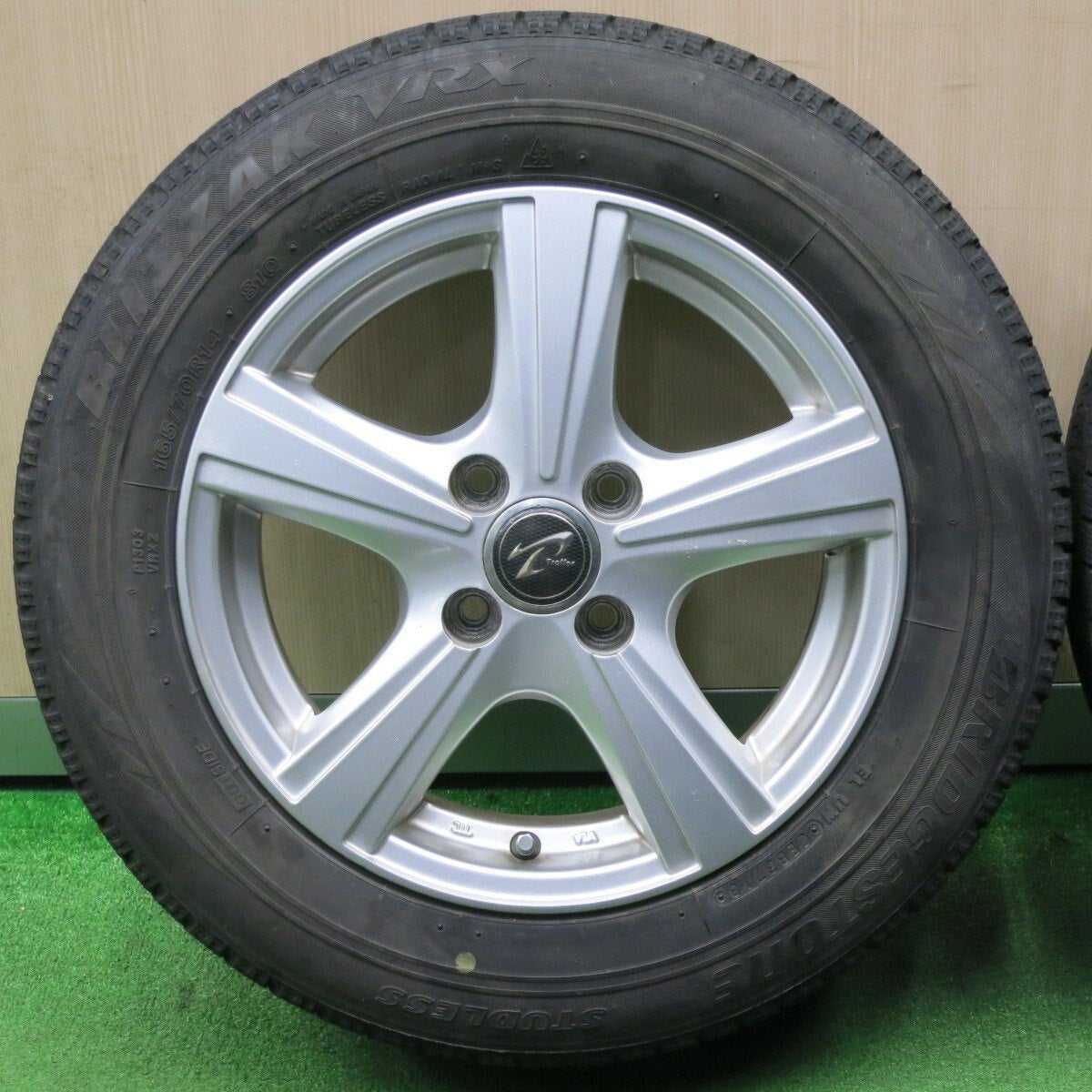 4本価格★スタッドレス 165/70R14 ブリヂストン ブリザック VRX Treffer トレファー 14インチ PCD100/4H★4121101NJス
