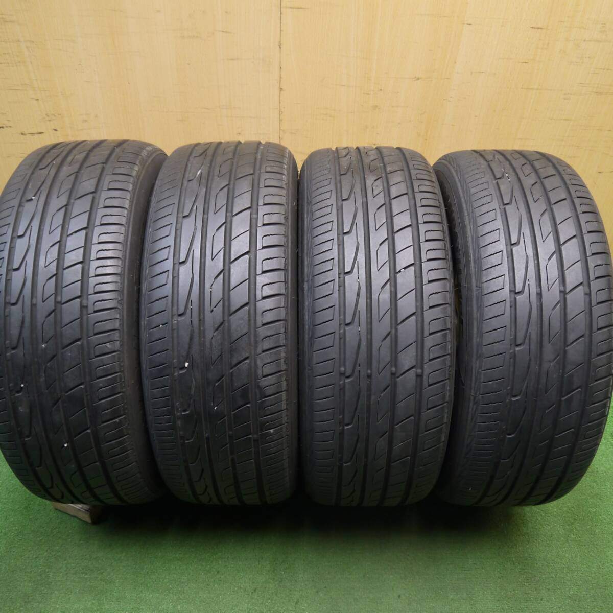 バリ溝!9分★05/55R16 トーヨー トランパス MPF RIVAZZA ENKEI リヴァッツァ エンケイ 16インチ PCD114.3/5H★5032512Hノ