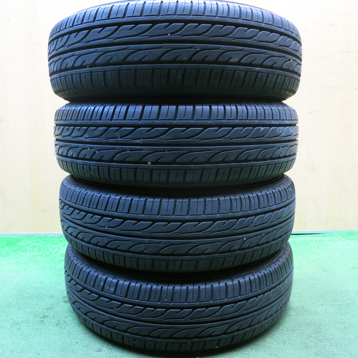 4本価格!21年★三菱 ekワゴン 純正 155/65R13 ダンロップ EC202 13インチ PCD100/4H★5083009HAノ