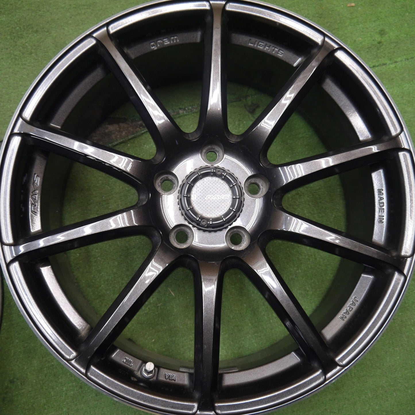 4本価格★RAYS GL-57TRANSCEND gram LIGHTS レイズ グラムライツ トランセンド 18インチ ホイール 18×7.5J PCD114.3/5H★5052704Hホ