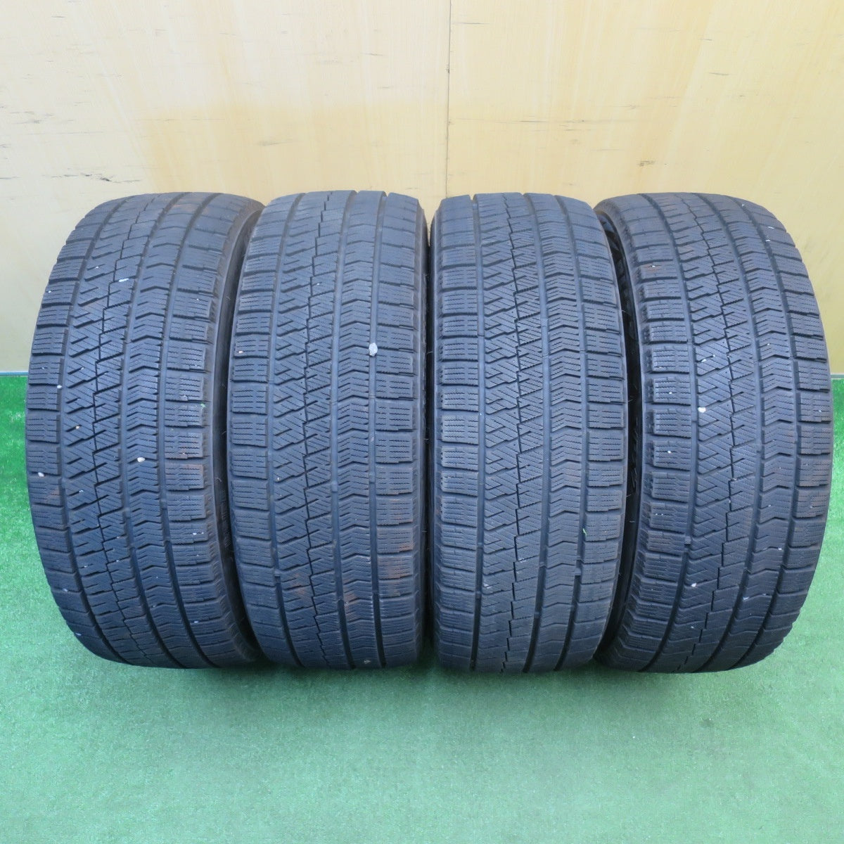 バリ溝!9分★ベンツ Aクラス W177 純正 225/45R18 スタッドレス ブリヂストン ブリザック VRX2 18インチ B CLA クラス PCD112/5H★5120405NJス