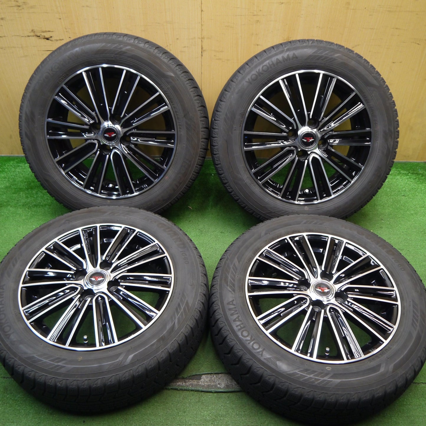 バリ溝!キレイ!8.5分★スタッドレス 175/65R15 ヨコハマ アイスガード iG60 TEAD テッド 15インチ PCD100/4H★5052107Hス