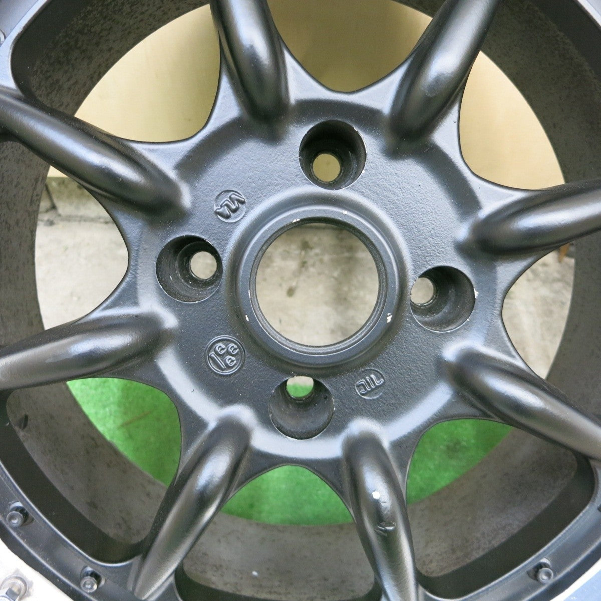 2本価格★深リム ワタナベ GR8 17インチ ホイール WATANABE 17×9J PCD114.3/4H★5021204ナホ