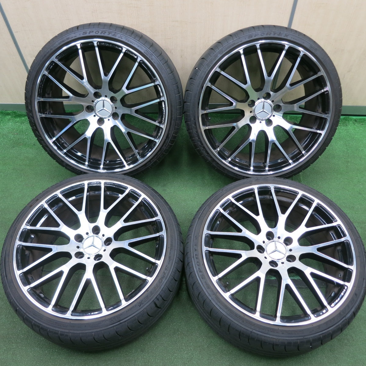 送料無料* キレイ！22年☆ベンツ AMG タイプ 235/35R19 265/30R19