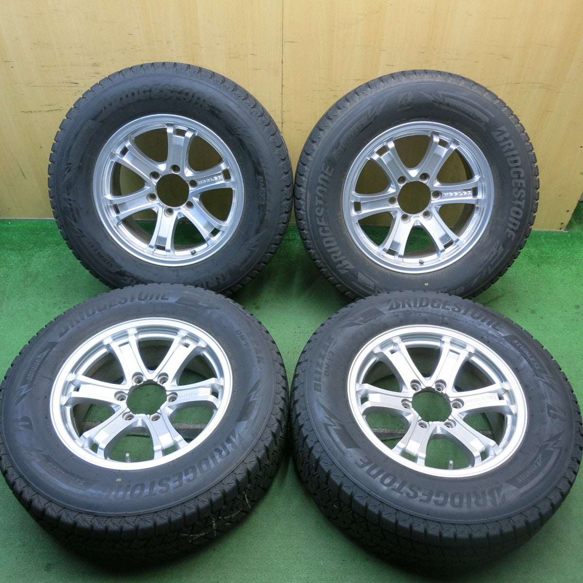 バリ溝!9分★KEELER 265/65R17 スタッドレス ブリヂストン ブリザック DM-V3 キーラー 17インチ PCD139.7/6H★5091404HAス