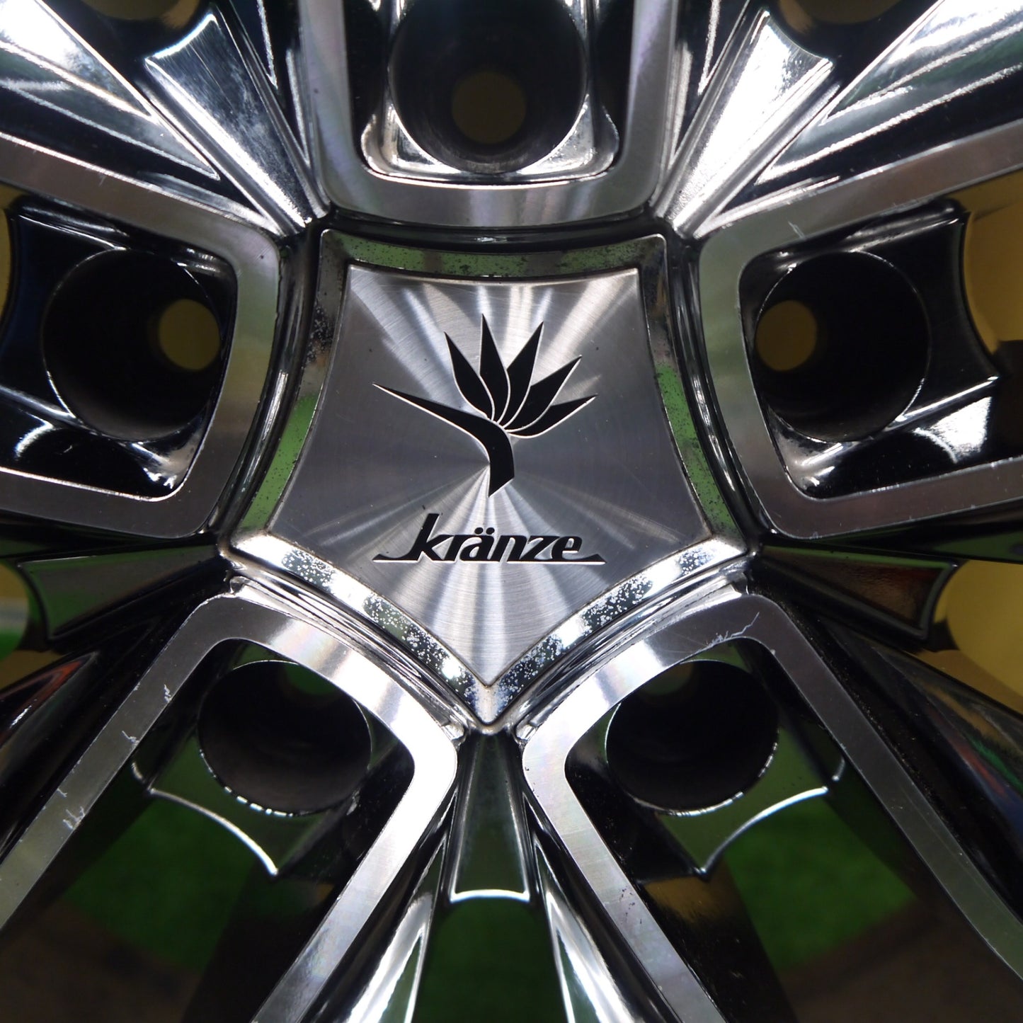 バリ溝!キレイ!8.5分!1本★Kranze CHRISHNA 255/30R20 ブリヂストン ポテンザ S001 クレンツェ クリシュナ 20インチ PCD114.3/5H★5061006Hノ