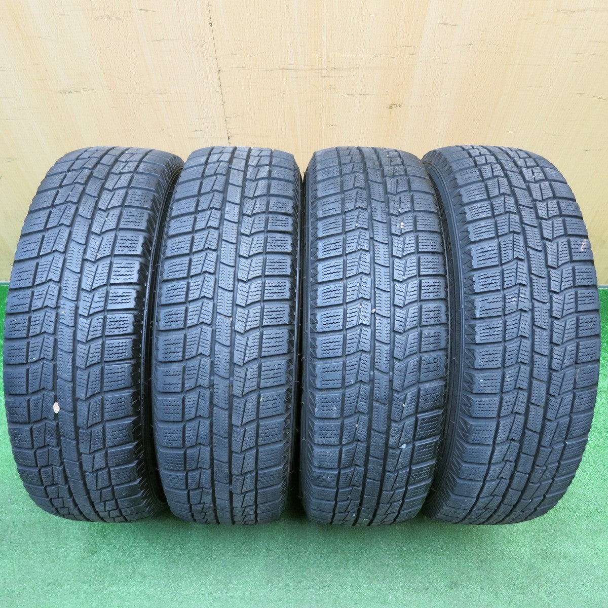 バリ溝!21年!キレイ!9分★スタッドレス 185/65R15 オートバックス ノーストレック N3i LEBEN レーベン 15インチ PCD100/4H★5120604HAス