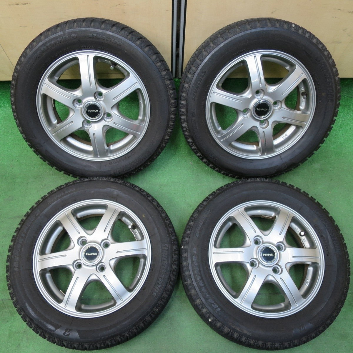 キレイ☆スタッドレス 155/65R13 ブリヂストン アイスパートナー2 