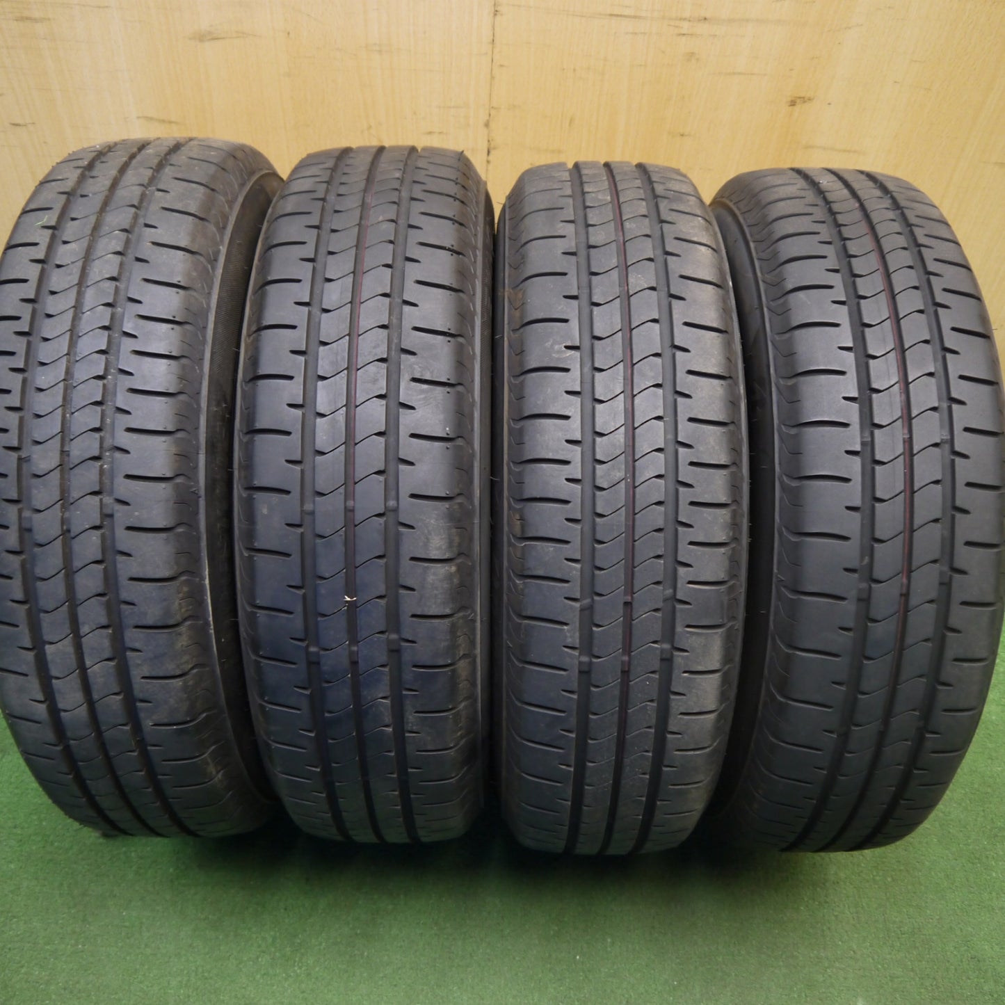 ほぼ未使用!25年★175/70R14 ブリヂストン NEWNO スチール ホイール ニューノ 14インチ PCD100/4H★6032701Hノ