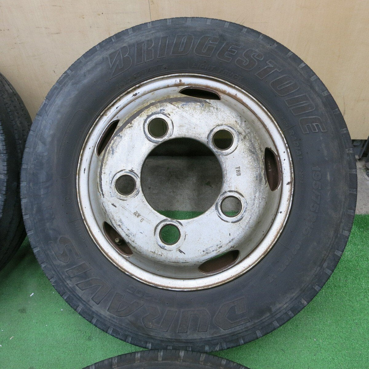 6本価格★トラック タイヤ 195/75R15 109/107L ブリヂストン デュラビス R205 TOPY スチール DURAVIS PCD203.2/5H★5031502ナノ