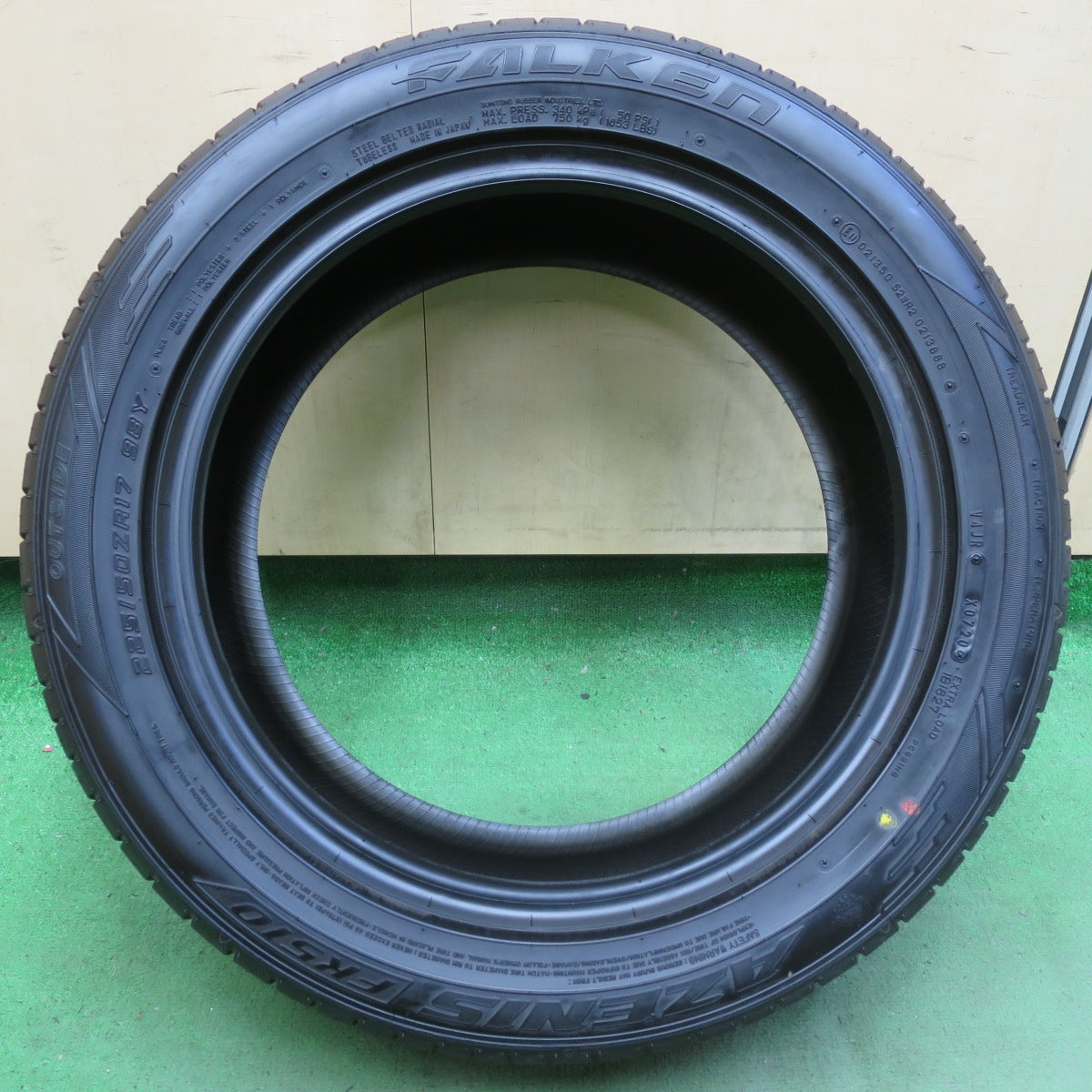 未使用!1本★225/50R17 ファルケン アゼニス FK510 タイヤ 17インチ BMW 3シリーズ レクサス GS ベンツ アウディ 等★5073103イノタ