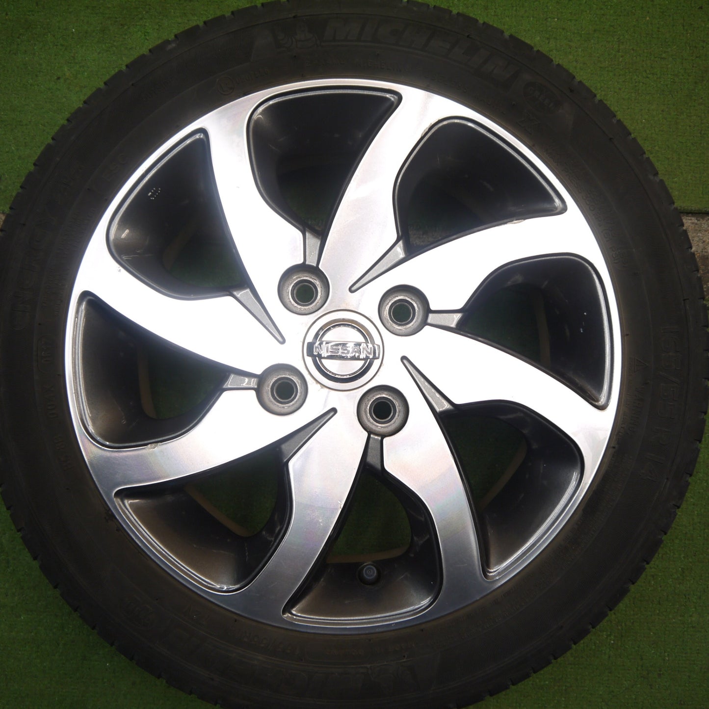 4本価格★日産 デイズ ルークス 純正 165/55R14 ミシュラン エナジーセイバー 14インチ PCD100/4H★5071803Hノ