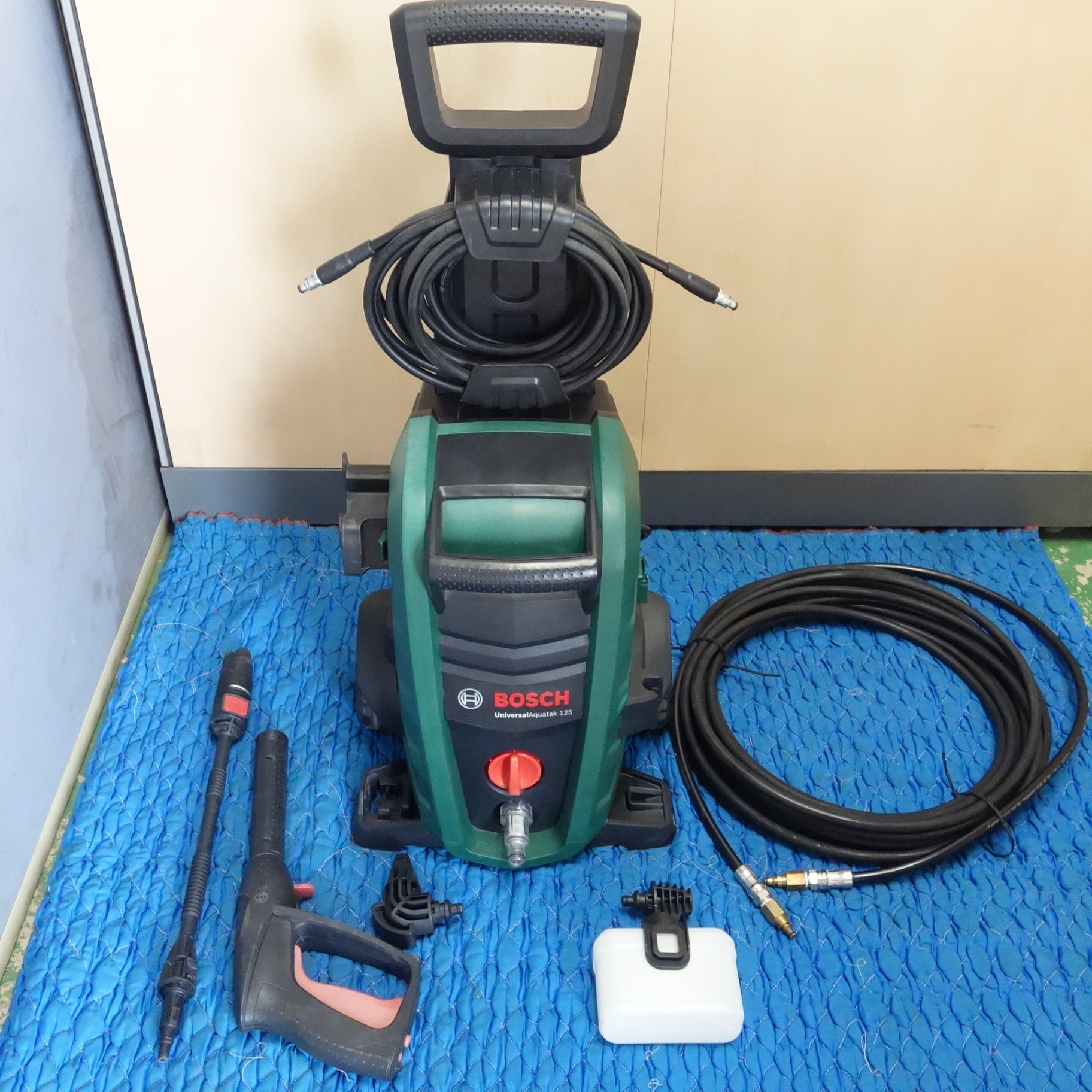 送料無料] ☆ボッシュ 高圧 洗浄機 クリーナー 100V UA125 15m ホース 
