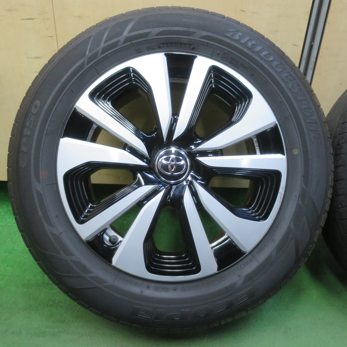 キレイ★トヨタ 50系 プリウス PHV 純正 195/65R15 ブリヂストン エコピア EP150 ヨコハマ エコス ES31 15インチ PCD100/5H★5092611イノ