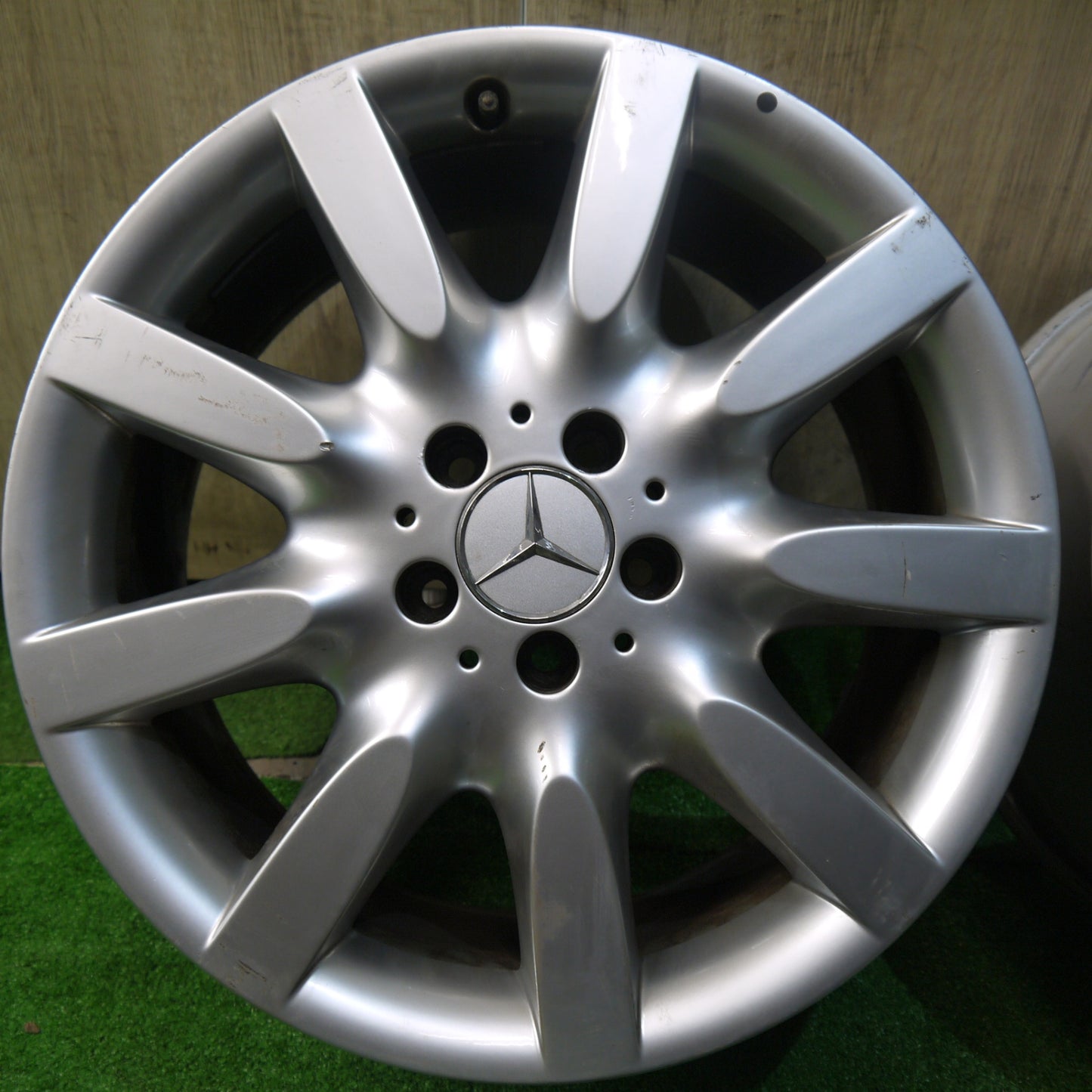 4本価格★ベンツ Sクラス W221 純正 ホイール 18インチ 18×8.5J PCD112/5H★5060701KKホ