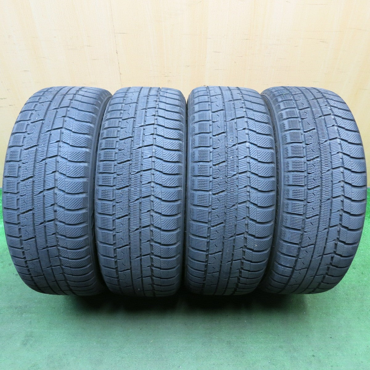 バリ溝!キレイ!9分★トヨタ 30系 アルファード ヴェルファイア 純正 235/50R18 スタッドレス トーヨー ウインター トランパス TX 18インチ PCD114.3/5H★5080201HAス