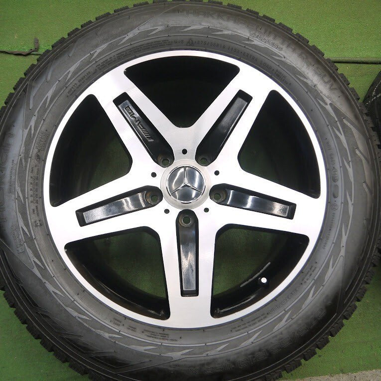キレイ★ベンツ W463 Gクラス G55 純正 AMG スタッドレス 275/55R19 ノキアン ハッカペリッタ R2 SUV PCD130/5H★3121809Hス