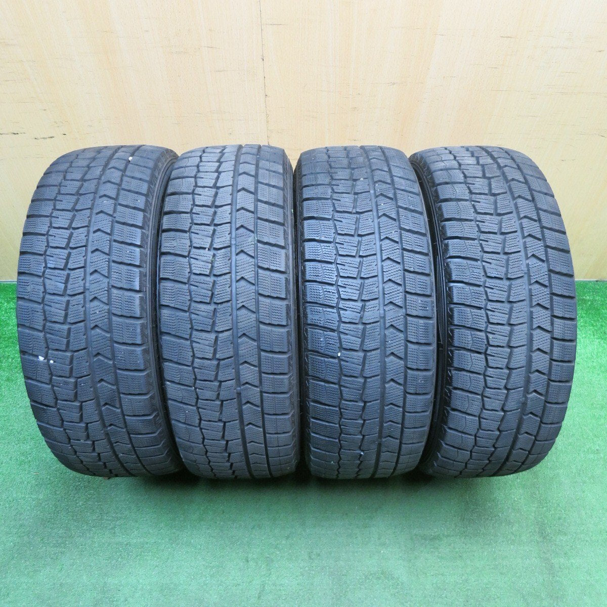 バリ溝!23年!キレイ!9.5分★ホンダ RB1 オデッセイ アブソルート 純正 215/50R17 スタッドレス ダンロップ ウインターマックス WM02 17インチ PCD114.3/5H★5033003NJス