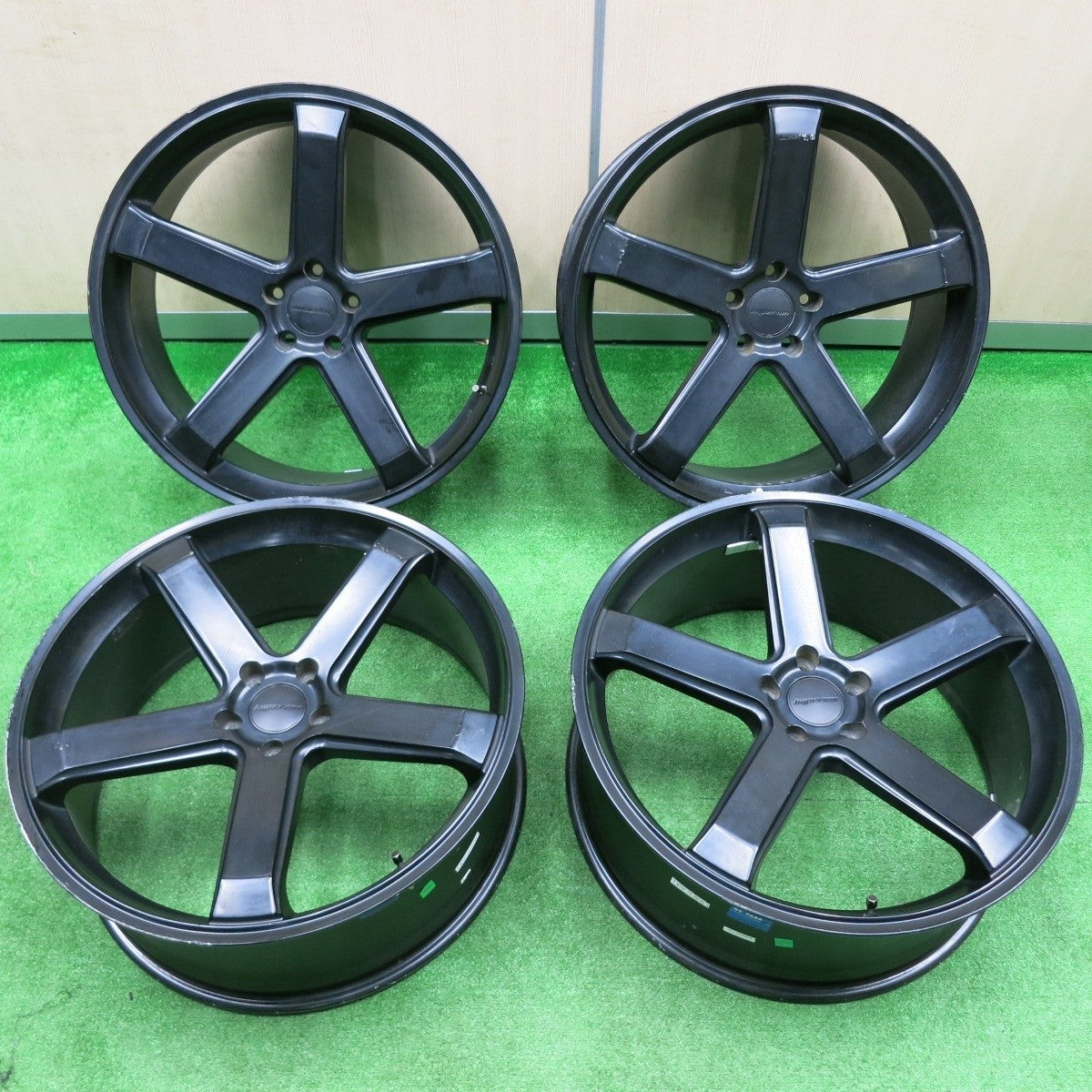 4本価格★MLJ hyperion CVS 1.5 ハイペリオン ホイール 22インチ 22×9J PCD114.3/5H★4093005NJホ