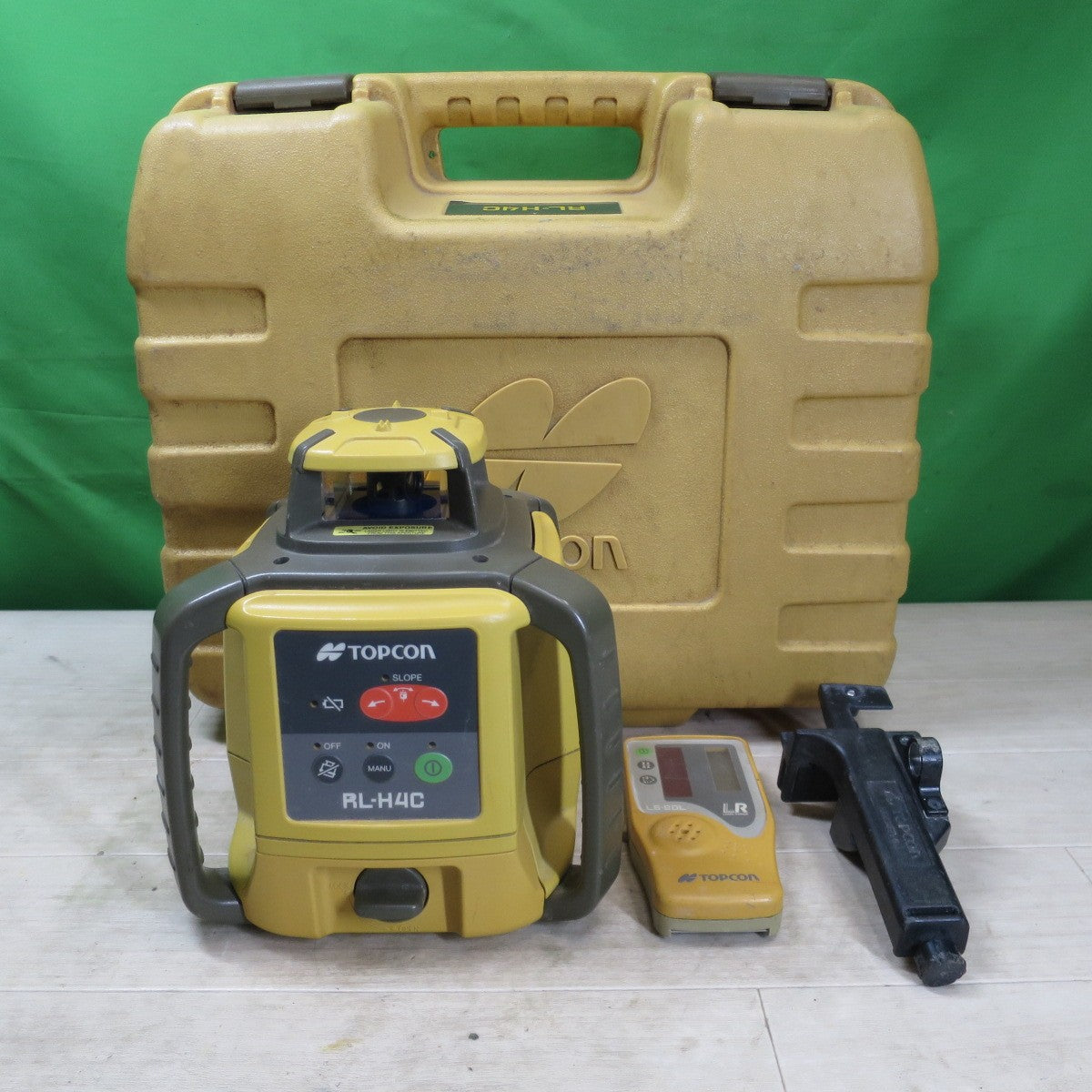 ☆TOPCON トプコン ローテーティング レーザー RL-H4C 受光器 LS-80L 回転 レーザー レベル 測定器☆
