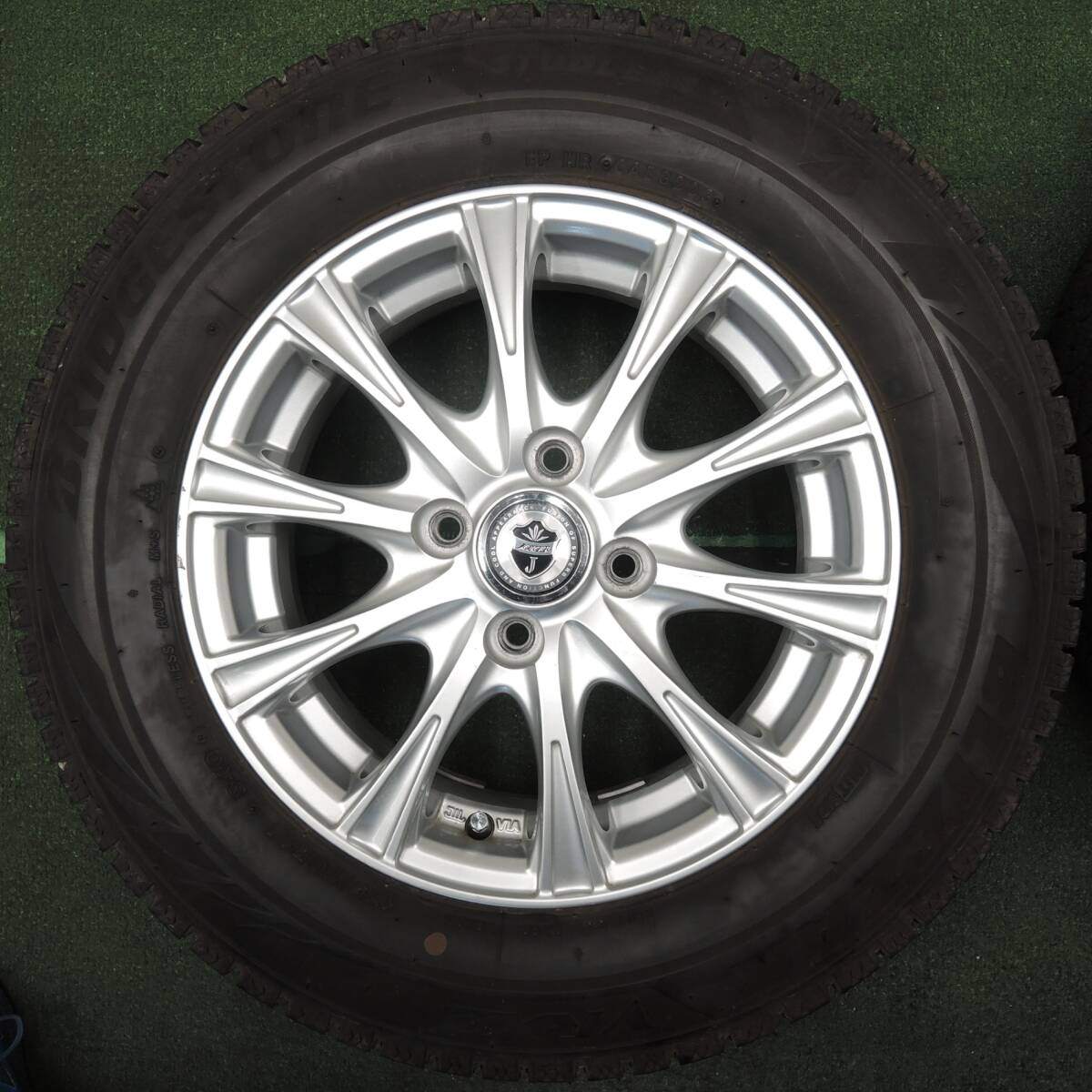 バリ溝!23年!キレイ!ほぼ10分★スタッドレス 175/70R14 ブリヂストン ブリザック VRX2 JOKER PCD100/4H★4031505NJス