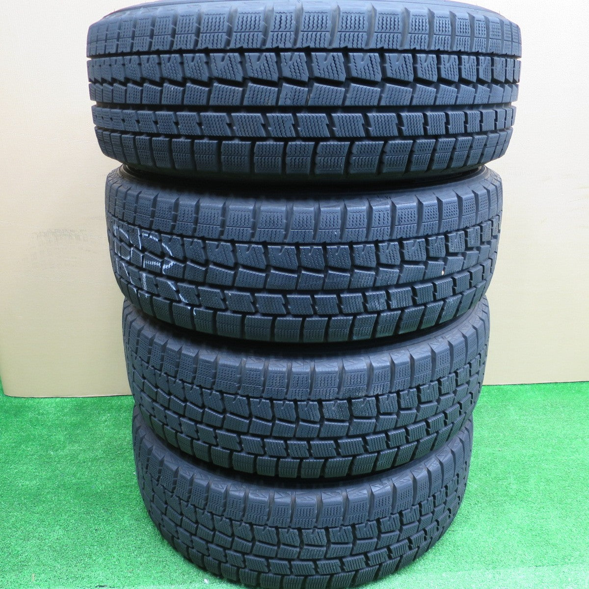 バリ溝!キレイ!9.5分以上★スタッドレス 215/60R17 ダンロップ ウインターマックス WM01 ZACK JP-110 MONZA ザック モンツァ 17インチ PCD114.3/5H★5112802NKス
