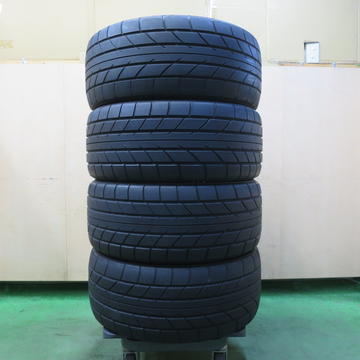 キレイ★三菱 ランエボ 純正 ENKEI 235/45R17 ヨコハマ アドバン A-046 エンケイ ランサーエボリューション PCD114.3/5H★5082307イノ