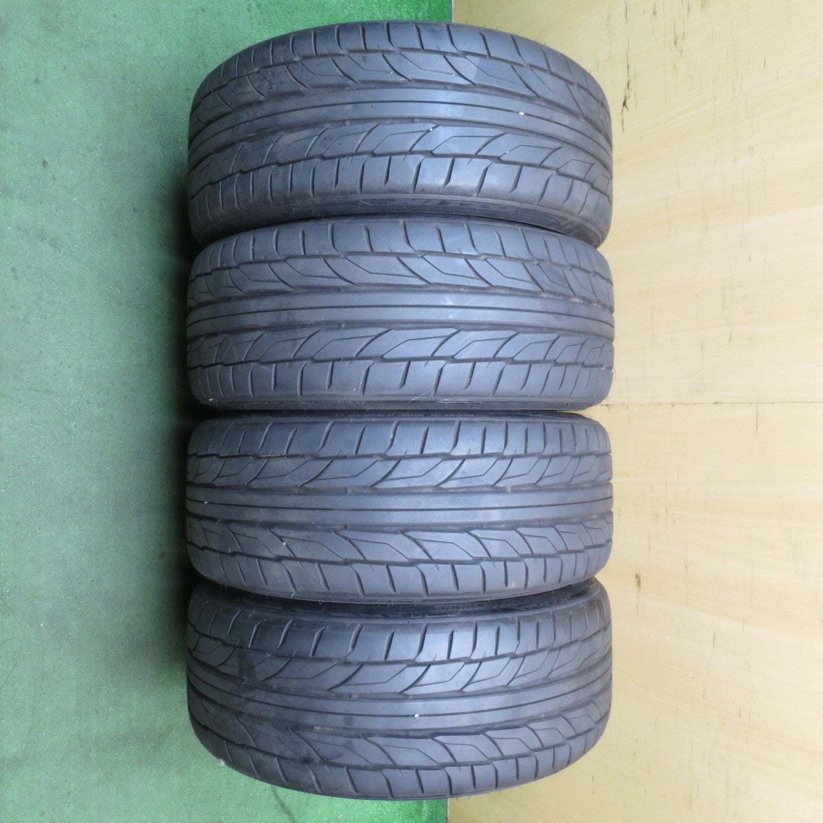 バリ溝!21年!9.5分★RAYS DAYTONA FDX-F6 225/35R20 ニットー NT555 G2 レイズ デイトナ 20インチ PCD139.7/6H★5082601NJノ