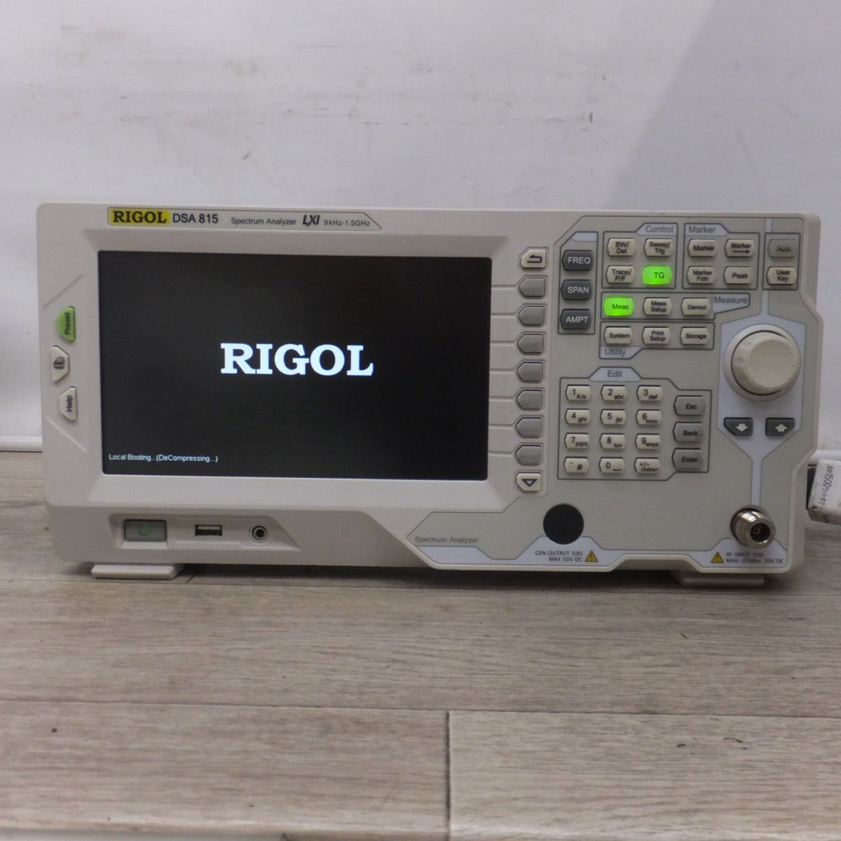 キレイ★リゴル RIGOL スペクトラム・アナライザ Spectrum Analyzer DSA815 100-240V 9kHz-1.5GHz★