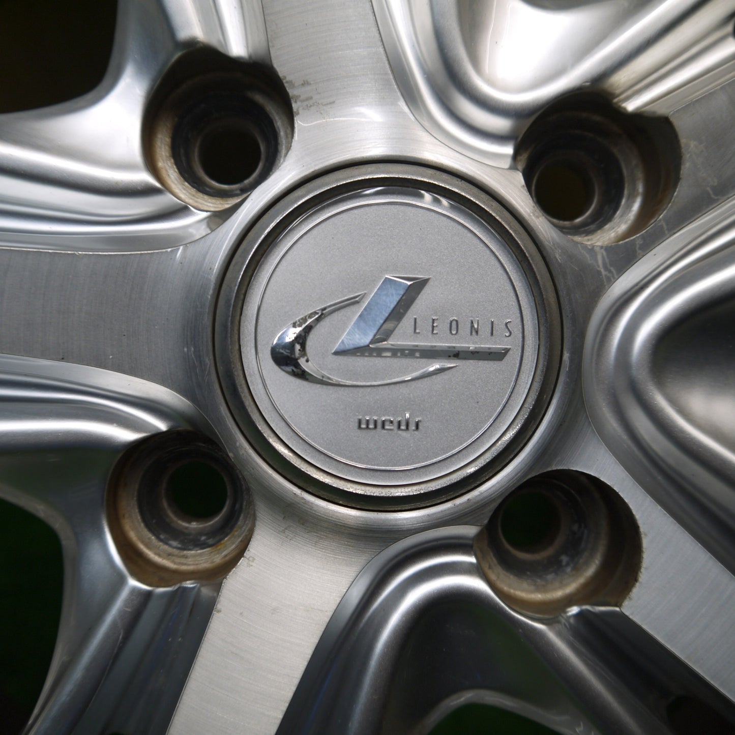 バリ溝!22年!ほぼ10分★LEONIS UC 155/65R14 ダンロップ オールシーズン MAXX AS1 レオニス 14インチ PCD100/4H★5053003Hノ