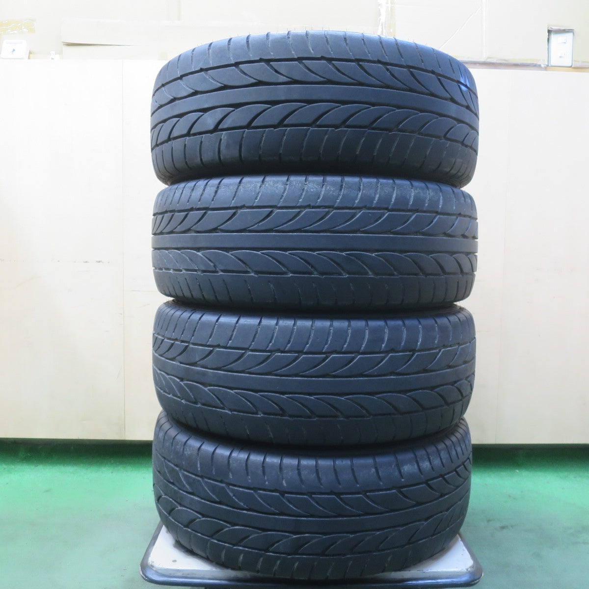 バリ溝!9分◎無限 MUGEN POWER NR 225/45R18 ATR SPORT ATRスポーツ 18インチ PCD114.3/5H◎6101704イノ