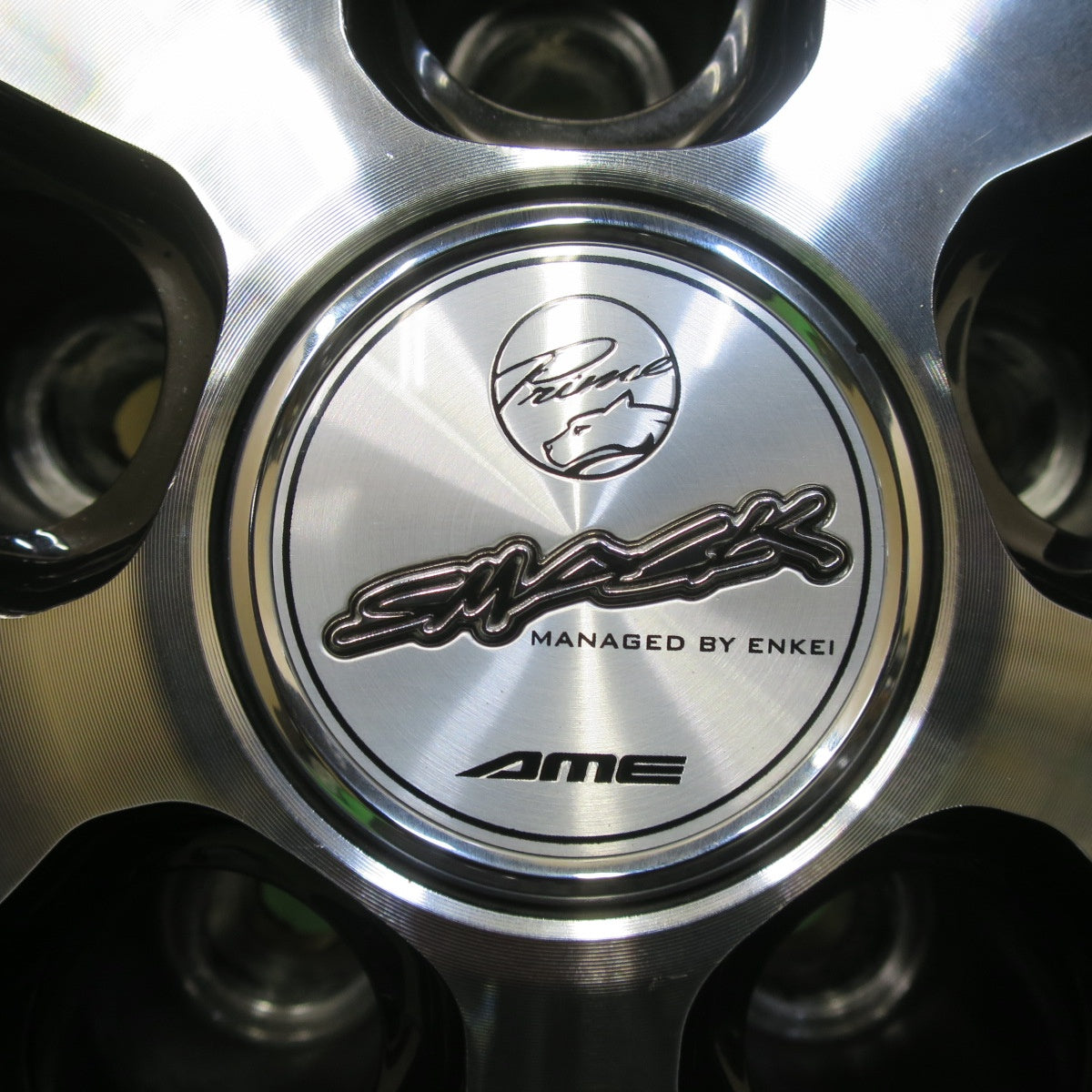 バリ溝!23年!キレイ!8.5分★スタッドレス 205/55R16 ブリヂストン ブリザック VRX2 SMACK ENKEI AME スマック エンケイ 16インチ PCD114.3/5H★5080402イス
